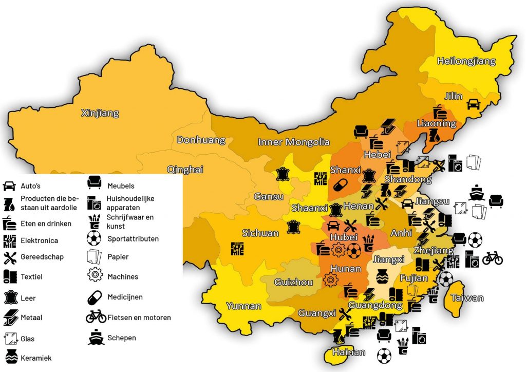 uitlijning Telemacos interval Import uit China: welke producten komen waar vandaan?